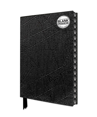 Ebony Blank Artisan Notebook (Flame Tree Journals) (Blank Artisan Notebooks) Cover Image