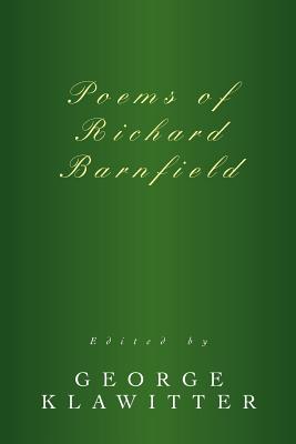 Poems of Richard Barnfield Cover Image