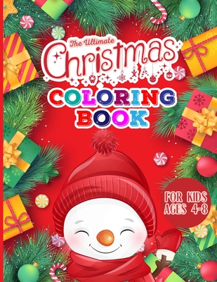 Christmas Coloring Books For Kids Ages 4-8: Coloring pages