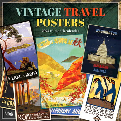 Vintage Travel Posters 2022 Square Cover Image