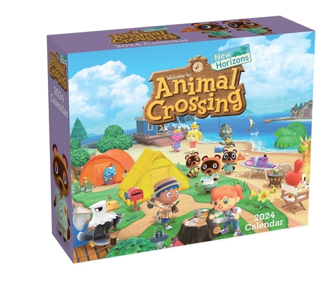 Animal Crossing: New Horizons 2024 Day-to-Day Calendar Cover Image