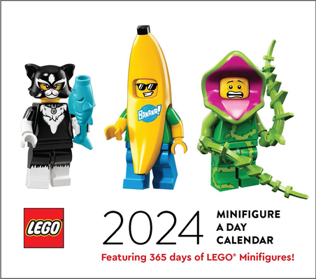 LEGO Minifigure a Day 2024 Daily Calendar By LEGO Cover Image