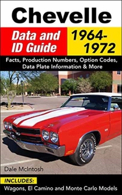 Chevelle Data and Id Guide:1964-72-Op: Includes Wagons, El Camino and Monte Carlo Models Cover Image