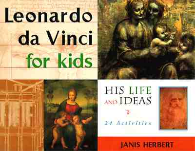 Cover for Leonardo da Vinci for Kids