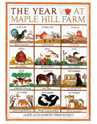 The Year at Maple Hill Farm By Alice Provensen Provensen Cover Image