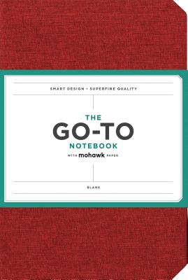 Go-To Notebook with Mohawk Paper, Brick Red Blank: (Blank Notebook, Simple Notebook, Red Notebook) Cover Image