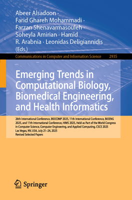 Emerging Trends in Computational Biology, Biomedical Engineering, and ...