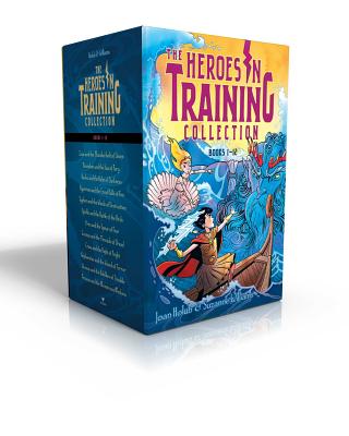 Cover for Heroes in Training Olympian Collection Books 1-12 (Boxed Set): Zeus and the Thunderbolt of Doom; Poseidon and the Sea of Fury; Hades and the Helm of Darkness; Hyperion and the Great Balls of Fire; Typhon and the Winds of Destruction; Apollo and the Battle of the Birds; Ares and the Spear of Fear; etc.