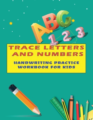 ABC 123 Handwriting Tracing Book Graphics