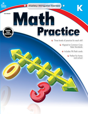 Math Practice, Kindergarten (Kelley Wingate) Cover Image