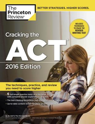 Cracking the ACT with 6 Practice Tests Cover Image