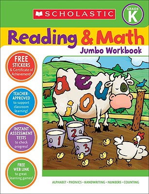 Reading & Math Jumbo Workbook: Grade K By Terry Cooper (Editor), Virginia Dooley (Editor) Cover Image