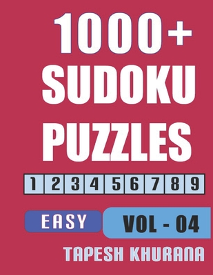 1000+ SUDOKU Puzzles For Adults: Sudoku Puzzles EASY + Solutions