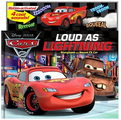 Disney Pixar Cars 2 World Grand Prix Loud As Lightning Storybook And Sound Fx Car Brookline Booksmith