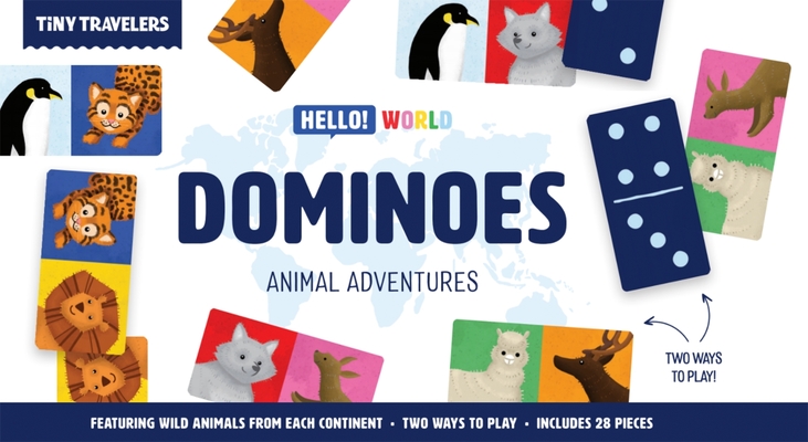 Dominoes: Animal Adventures (Tiny Travelers) By Susie Jaramillo (Illustrator) Cover Image