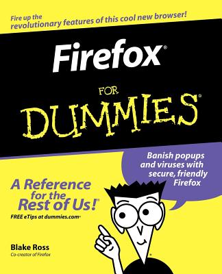 Firefox for Dummies By Blake Ross Cover Image