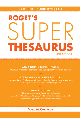 Roget's Super Thesaurus Cover Image