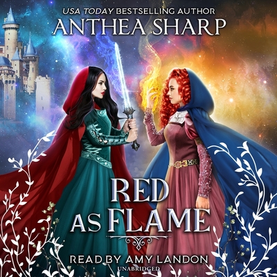Red as Flame By Anthea Sharp, Amy Landon (Read by) Cover Image