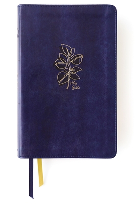 Niv, Women's Devotional Bible (by Women, for Women), Leathersoft, Navy, Comfort Print Cover Image