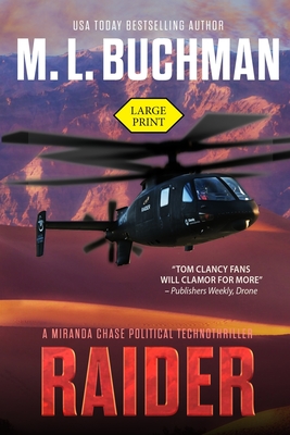 Raider (large print): a political technothriller (Miranda Chase #5)