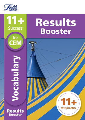 Letts 11+ Success – 11+ Vocabulary Results Booster: for the CEM tests: Targeted Practice Workbook By Collins UK Cover Image