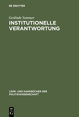 Institutionelle Verantwortung Cover Image