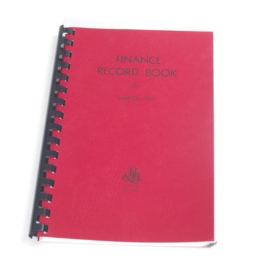 Finance Record Book for Small Churches Cover Image