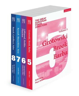 The Great European Stage Directors Set 2: Volumes 5-8: Post-1950 (Great Stage Directors)