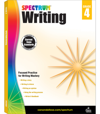 Spectrum Writing, Grade 4 By Spectrum (Compiled by) Cover Image