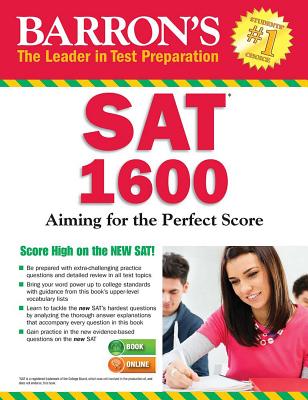 Barron's SAT 1600 with Online Test (Barron's Test Prep) Cover Image