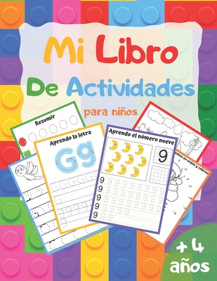 Mi gran libro de juegos y pasatiempos: Cuaderno de actividades Para niños  preescolar a partir de 4 años | Libro de actividades para niños pequeños