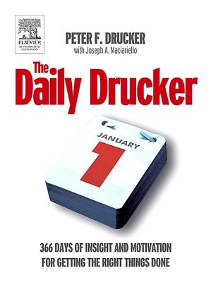 The Daily Drucker By Peter Drucker Cover Image