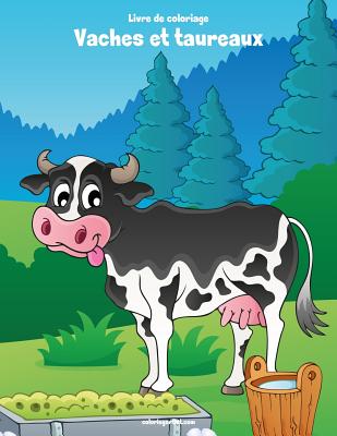 Livre de coloriage Vaches et taureaux 1 By Nick Snels Cover Image