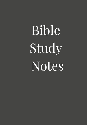 Bible Study Notes Cover Image