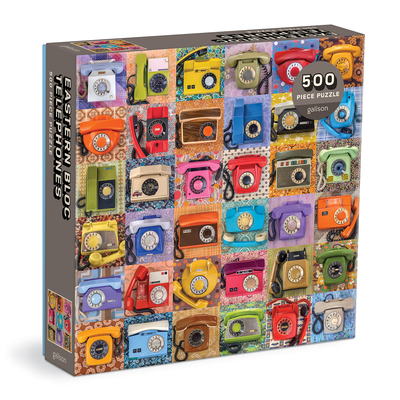 Eastern Bloc Telephones 500 Piece Puzzle By Galison Mudpuppy (Created by) Cover Image