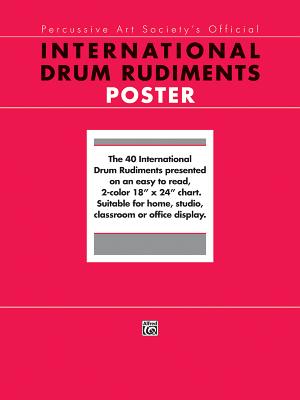 International Drum Rudiments: Poster Cover Image