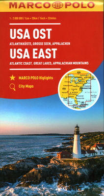 USA East Marco Polo Map (Marco Polo Maps)