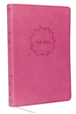 Kjv, Thinline Bible, Leathersoft, Pink, Red Letter Edition, Comfort Print Cover Image