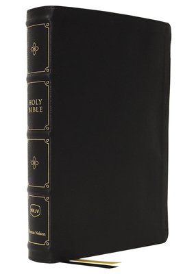 Nkjv, Large Print Verse-By-Verse Reference Bible, MacLaren Series, Leathersoft, Black, Comfort Print: Holy Bible, New King James Version Cover Image