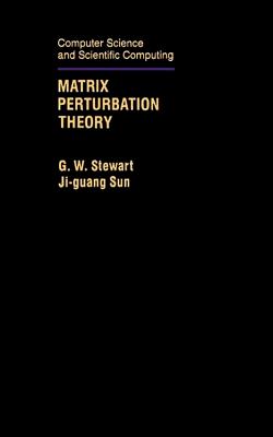 Matrix Perturbation Theory (Computer Science and Scientific Computing)