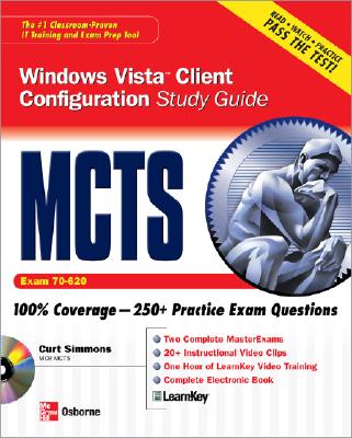 McTs Windows Vista Client Configuration Study Guide (Exam 70-620) [With CDROM] Cover Image