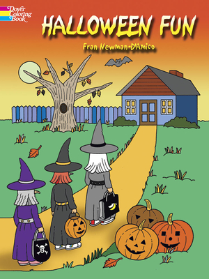 Halloween Fun Coloring Book (Dover Holiday Coloring Book) Cover Image