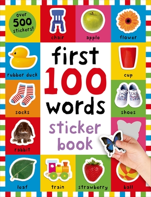 First 100 Stickers: Words: Over 500 Stickers By Roger Priddy Cover Image