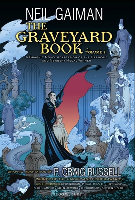 Front cover of The Graveyard Book Graphic Novel, Part 1 by Neil Gaiman, illustrated by P. Craig Russell and multiple artists