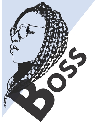 Boss Chick: Primary Composition Notebook with College Ruled Paper By Shaniqua Washington Cover Image