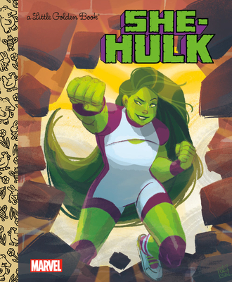She-Hulk Little Golden Book (Marvel) (Hardcover) | Midtown Reader