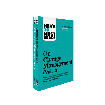 Hbr's 10 Must Reads on Change Management 2-Volume Collection cover