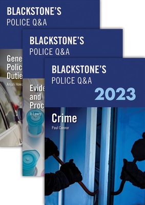 Blackstone's Police Q&A Three Volume Set 2023 Cover Image
