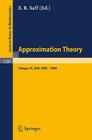 Approximation Theory. Tampa: Proceedings of a Seminar Held in Tampa, Florida, 1985 - 1986 (Lecture Notes in Mathematics #1287) Cover Image