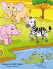 Animales de la Jungla libro para colorear 2 By Nick Snels Cover Image